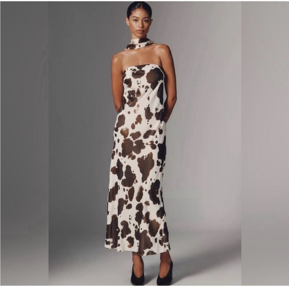 Anthropologie strapless dress